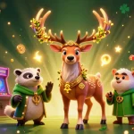 Engage with FABET's thrilling casino experience through an enchanting 3D illustration.
